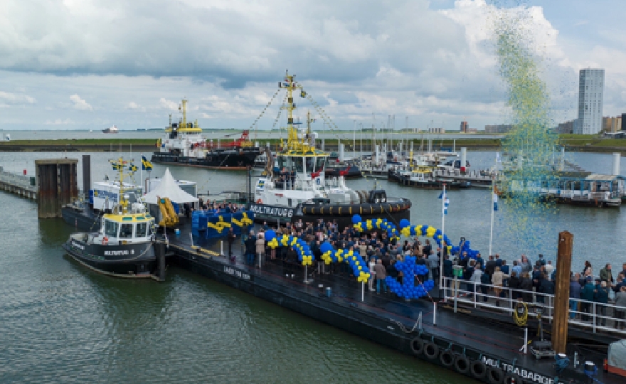 Multraship names two Damen tugs in Terneuzen